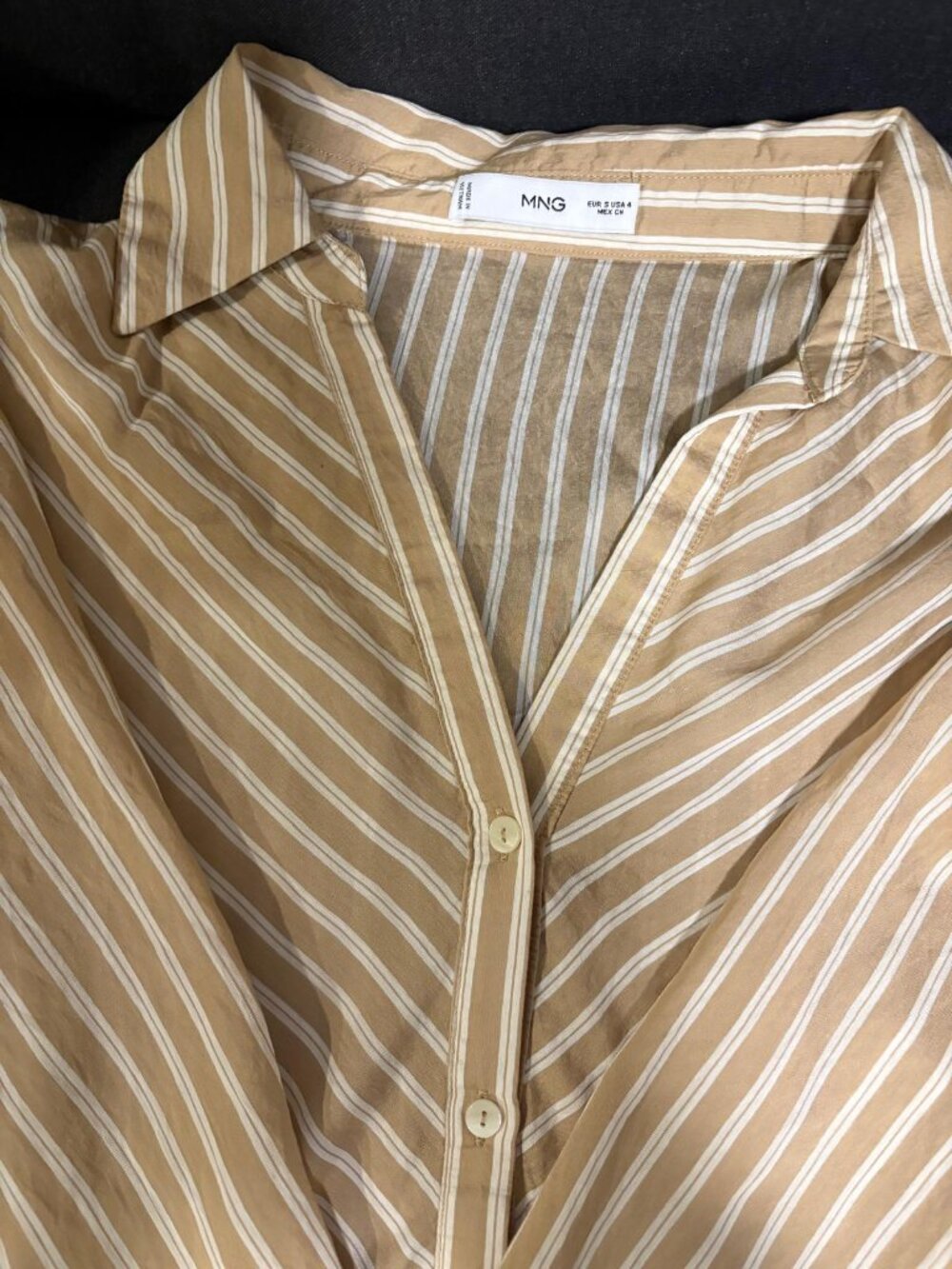 Mango striped button down - Picture 2 of 2